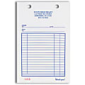 Custom Carbonless Business Forms, Pre-Formatted, All Purpose Forms, 4” x 6 1/2”, 2-Part, Box Of 250