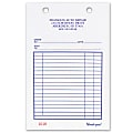 Custom Carbonless Business Forms, Pre-Formatted, All Purpose Forms, 5-3/8” x 8 1/2”, 2-Part, Box Of 250