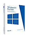 Microsoft® Win Pro Pack 8.1, 32-bit/64-bit, English Product Upgrade, Product Key