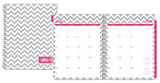 Blue Sky™ Fashion Wire-O Weekly/Monthly Planner, 8 1/2" x 11", Dabney Lee Ollie, July 2016 to June 2017 1 thumbnail image