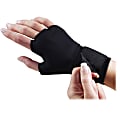 Dome Flex-Fit Therapeutic Support Gloves, Small, Black