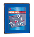 Avery® Heavy-Duty View Slant-Ring 3-Ring Binder, 1" Slant Rings, Blue 1 thumbnail image