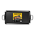 Vasconia Aluminum Nonstick Double Burner Griddle, 24-7/16” x 10-13/16” x 3-5/16”, Metallic 1 thumbnail image