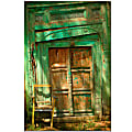 Trademark Global Temple Door Gallery-Wrapped Canvas Print By Keith Berr, 16"H x 24"W