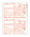 ComplyRight 1099-MISC Inkjet/Laser Tax Forms, Federal Copy A, 2-Part, 11 1/4" x 8 3/4", Pack Of 500 1 thumbnail image