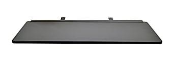 Ergo Desktop 28"W Keyboard Extension For Corner Desk, Black