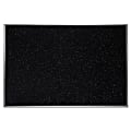Ghent 90% Recycled Rubber Bulletin Board, 24" x 36", Confetti