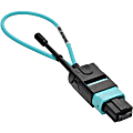 Tripp Lite MTP / MPO Fiber Optic Loopback Tester Multimode 50/125um OM3, l, N844LOOP12F 1 thumbnail image