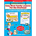 Scholastic Easy Lessons For Overhead Projectors, Word Family 1 thumbnail image