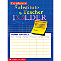 Scholastic Substitute Teacher Folder 1 thumbnail image