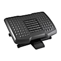 Kantek Premium Ergonomic Footrest, 4"H x 18"W x 13"D, Black