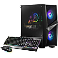 MSI Codex R 11TG-031US Gaming Computer - Intel Core i5 i5-11400F Hexa-core (6 Core) 2.60 GHz - 16 GB RAM DDR4 SDRAM - 1 TB HDD - 512 GB M.2 PCI Express NVMe SSD - Black - Windows 10 Home - NVIDIA GeForce RTX 3060 Ti 8 GB GDDR6  - 550 W 1 thumbnail image