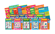 Barker Creek® Grammar Poster & Activity Book Set, Grades K-9, Multicolor, Pack Of 18