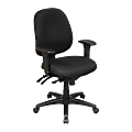 Lorell® High-Performance Ergonomic Multifunction Chair, Black