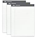 Office Depot® Brand Sugar Cane Paper Perforated Pads, 8 1/2" x 11 3/4", White, Pack Of 3