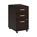 Bush Business Furniture Arrive 16"W 3 Drawer Mobile File Cabinet - Assembled, Mocha Cherry, Standard Delivery 1 thumbnail image