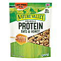 NATURE VALLEY Oats 'n Honey Protein Granola Cereal, 28 Oz 1 thumbnail image