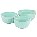 Martha Stewart Stoneware Bowl Set, Mint