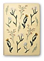 Denik Hardcover Journal, 5-3/4" x 8-1/4", 144 Pages, Autumn Garden Embroidered/Yellow 1 thumbnail image