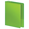 Wilson Jones® Heavy Duty Binders, With D-Rings And Polypropylene Construction, 1" Rings, 41% Recycled, Chartreuse