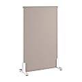 WorkPro® Motiva Freestanding Privacy Screen, 55”H x 34”W x 15”D, Warm Beige, Installation Included 1 thumbnail image