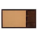 Style@Work By Thomasville® Trek Smart Project Board, 32"H x 58"W x 4"D, Warm Mahogany 1 thumbnail image