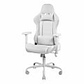 Deltaco Gaming White Line Ergonomic 5-Point Wheelbase Computer Gaming Chair, White 1 thumbnail image