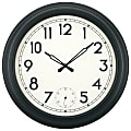 TEMPUS 18" Large Clock, Black 1 thumbnail image