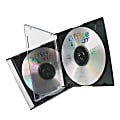 Office Depot® Brand Slim CD Jewel Cases, Black, Pack Of 100 1 thumbnail image