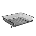 Eldon Rolodex Mesh Letter Sized Paper Tray, Black 1 thumbnail image