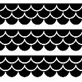 Creative Teaching Press® EZ Borders, Black Scallops, 48’ Per Pack, Set Of 3 Packs 1 thumbnail image