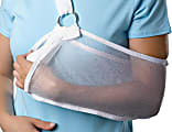 Medline Cool Mesh Arm Sling, Medium, White 1 thumbnail image