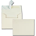 Quality Park Ivory Greeting Card/Invite Envelopes - Announcement - 4 3/8" Width x 5 3/4" Length - Peel & Seal - 100 / Box - Ivory
