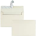 Quality Park Ivory Greeting Card/Invite Envelopes - Announcement - 5 3/4" Width x 8 3/4" Length - Peel & Seal - 100 / Box - Ivory