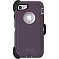 OtterBox Defender Carrying Case (Holster) Apple iPhone 8, iPhone 7 Smartphone - Purple Nebula - Polycarbonate Holster, Synthetic Rubber Cover - Belt Clip