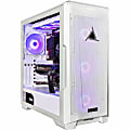 CLX SET Gaming Desktop PC, AMD Ryzen 9, 64GB Memory, 1TB Solid State Drive, 6TB Hard Drive, Windows 11 Home, NVIDIA GeForce RTX 4090 24 GB GDDR6X. White 1 thumbnail image