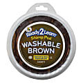 Ready 2 Learn® Jumbo Washable Stamp Pad, Brown, Pack of 6 1 thumbnail image
