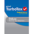 TurboTax Deluxe Fed + Efile 2013 (Windows), Download Version
