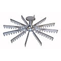 Winco 8-Piece Aluminum Pie Marker, 2-1/2" x 9-7/16" 1 thumbnail image