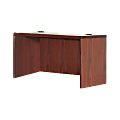 Lorell® Essentials 48"W Rectangular Computer Desk Shell, Mahogany 1 thumbnail image