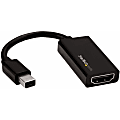 .StarTech.com Mini DisplayPort To HDMI Adapter, Black 1 thumbnail image