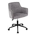 LumiSource Andrew Office Chair, Black/Dark Gray 1 thumbnail image