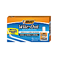 BIC® Wite-Out® Quick Dry Correction Fluid With Foam Applicator, White, Pack Of 3