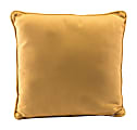 Zuo Modern Canvas Throw Pillow, Yellow