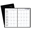 AT-A-GLANCE® DayMinder® 14-Month Planner, 7 7/8" x 11 7/8", 30% Recycled, Black, December 2017 to February 2019 (G47000-18)