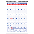 At-A-Glance® Laminated Monthly Wall Calendar, 15 1/2" x 22 3/4", January-December 2008 1 thumbnail image