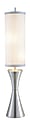 Adesso® Geneva Table Lamp, 38"H, Aluminum/Ivory