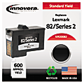 Innovera 20082 (Lexmark 82 / 18L0032) Remanufactured Black Ink Cartridge