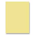 Riverside® Groundwood 100% Recycled Construction Paper, 12" x 18", Light Yellow, Pack Of 50