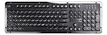 Azio Retro Classic Wireless Keyboard, Full Size, Onyx 1 thumbnail image